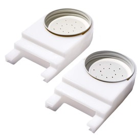 Bee Hive Entrance Feeder - Includes Lids, Fits Most Small Mouth Canning Feeder and Waterer (2 Pack)