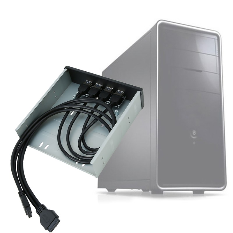 High Speed 20Pin 4-Port USB 3.0 Hub Optical Disk Driver