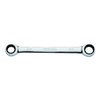 KS Tools 503.4403 GEARplus Double ring ratchet spanner, 7/16"x1/2"