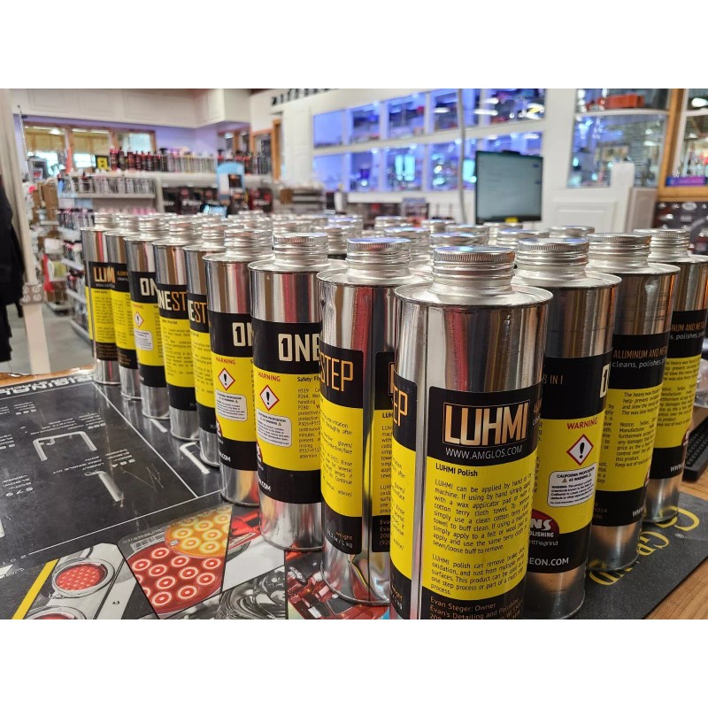 evans detailing LUHMI evans polishing Aggressive Handpolish aluminium metal stainless