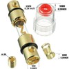 Carviya in-line AGU Fuse Holder for 4-10 Gauge AWG Wire