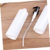 Healeved 5pcs Refillable Travel Bottles Portable Emulsion Containers for Shampoo