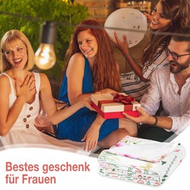 CAPRIFIC Geburtstagsgeschenk für Frauen，Geschenk Freundin Geburtstag，Frauen Geschenke Zum Geburtstag，Geschenke für Frauen，Kollegin, Schwester，Alles Gute Zum Geburtstag Decke 60x50''