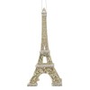 Light Gold and Silver Eiffel Tower Ornaments, 2 Assorted