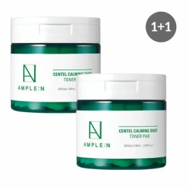 코리아나 [Koreana] [Cosmetics][Cosmetics] Ampoule N Centel Calming Shot Cica Toner Pad 1 FREE / [코리아나] [화장품][화장품]앰플엔 센텔카밍샷 시카토너패드 1 FREE