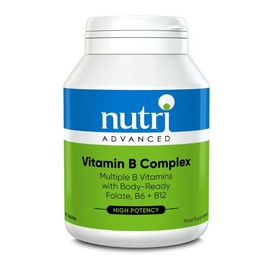 Vitamin B Complex Supplement - High Strength 90 Tablets - by Nutri Advanced