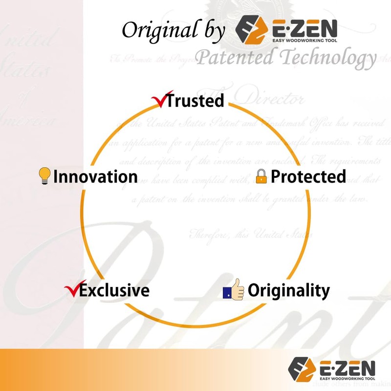 EZ EZEN - Broca avellanadora ajustable de profundidad (3 x
