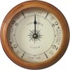 West & Company 9 1/2" DARK OAK TIDE CLOCK BY