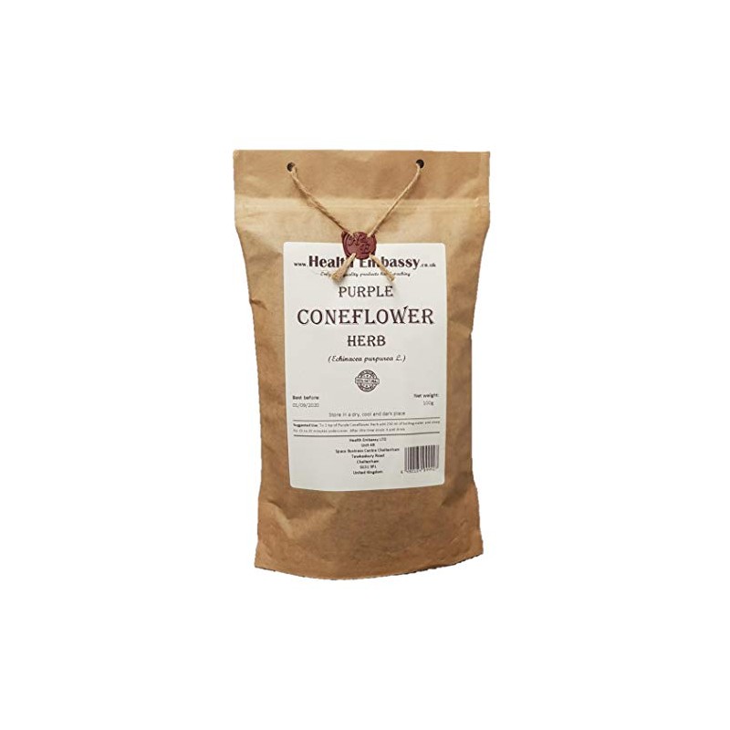 Health Embassy Purple Coneflower Herb (Echinacea Purpurea L.) (50g)