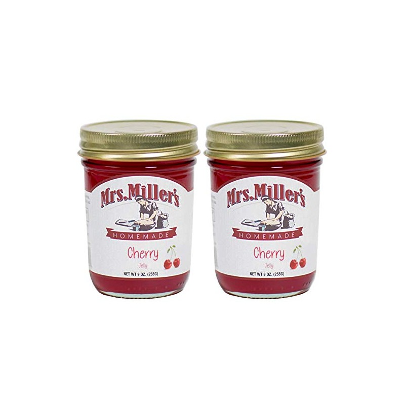 Mrs. Miller's Amish Homemade Cherry Jelly 2 Pack - 9