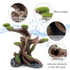 Reptile Decor Aquarium Decorations Artificial Moss Resin Fish Tank Rocks