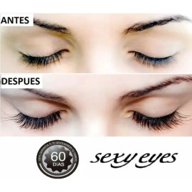 2 Pack Sexy Eyes Alargador De Pestañas Estimulador Cejas 4ml                                                                                          