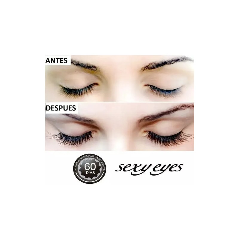 2 Pack Sexy Eyes Alargador De Pestañas Estimulador Cejas 4ml