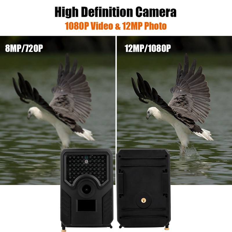 Outdoor Waterproof 1080P 12MP Hunting Trail Camera Wildelife Infrared Photo