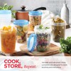 12 Pack Leakproof Freezer Containers for Food with Twist Top