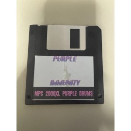 AKAI MPC 2000XL "PURPLE DRUMS" Sound Disks (Floppy Disk)