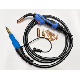USWELDWIRE 10FT Mig Gun Replacement For Miller MDX100 MDX-100 1770028  AccuLock Consumables - Add .023 Kit
