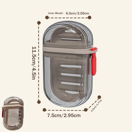 Soap Dish Holders,Travel Soap Case, Soap Container with Lid Portable Box Container,Shower Holder,Bathroom,Kitchen,Counter Top,Easy Cleaning