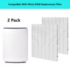 2 Pack D360 True HEPA Replacement Filter, Compatible with Winix