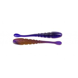 X-Zone Lures 23402 Pro Series Finesse Slammer Violet Secret 3.25" Pro Series Finesse Slammer, Violet Secret, 3.25"