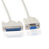 PNGKNYOCN DB9 to DB25 Conversion Cable RS232 Female to DB25