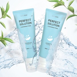 Lindsay Centella asiatica soothing hypoallergenic cleansing foam sebum removal blackhead pore foam cleansing / 병풀 진정 저자극 클렌징폼 피지제거 블랙헤드 모공 폼클렌징