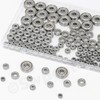 Swpeet 120Pcs 6 Sizes 693ZZ, 623ZZ, 624ZZ, 685ZZ, 687ZZ,627ZZ Ball