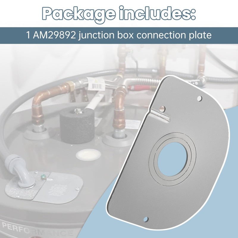 AM29892 Junction Box Connection Plate for Rheem Water Heater, Made