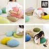 Gold Beads Cushion, Small, Round, Japanese Beads (S Cover Only,