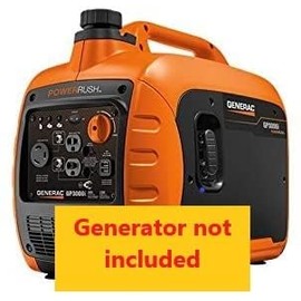 Compatible replacement knob for Generac 3000i or 3300i watts inverter generator for the Off-Choke-Run switch selector and compatible screw - new 3d printed part