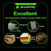 Sharpro 1/4 Downcut Router Bit 1/4 Shank, Spiral CNC Router