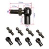 KUNSYOUKIM Gas Damper Connector End Fitting M8 Female Screw M8