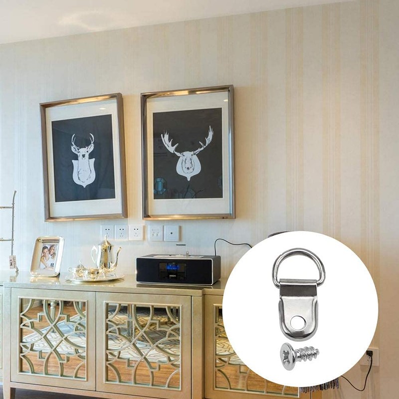 D-Ring Photo Frame Hanger Photo Frame Hangers Pack of 100
