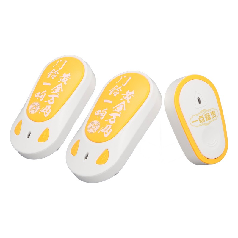Remote Control Doorbell Long Range Door Bell Kit Wireless Call