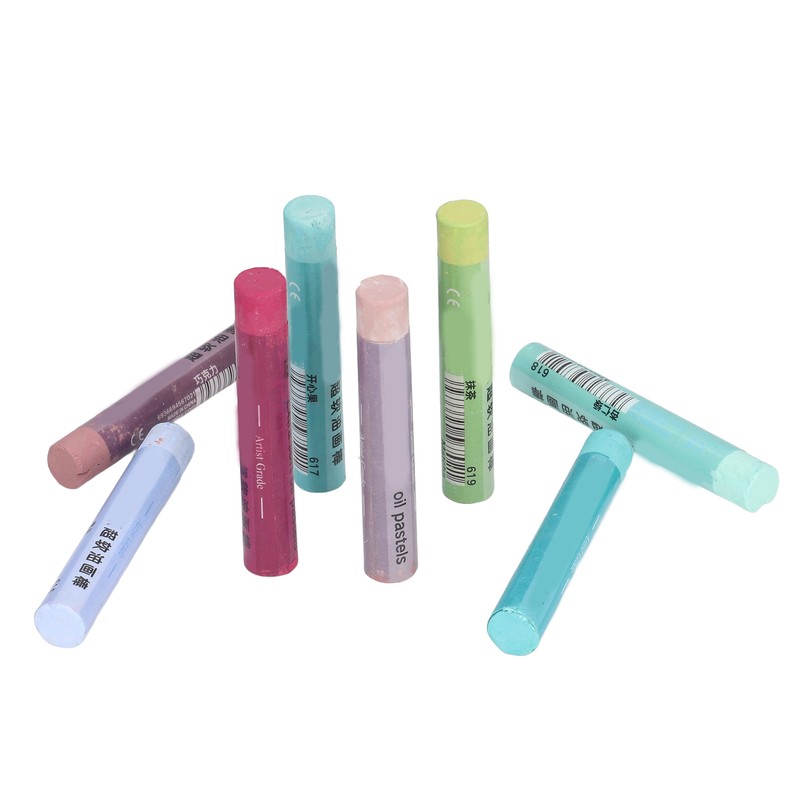 26pcs Oil Pastels 24 Colors Soft Creamy Safe Reliable DIY