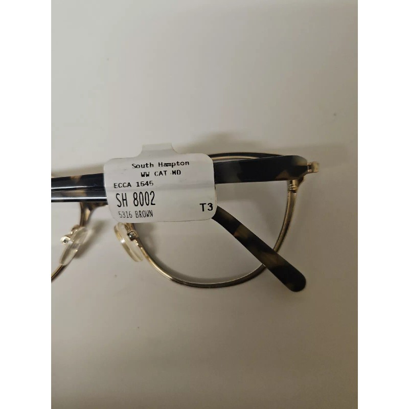 Hampton South Hampton Eyeglasses Frames SH 8002 53-16-140 Brown