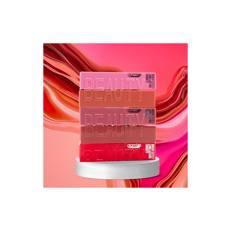 Glam'Up Paris – Lippenstift Beauty Satin – semi-permanent ohne Übertragung