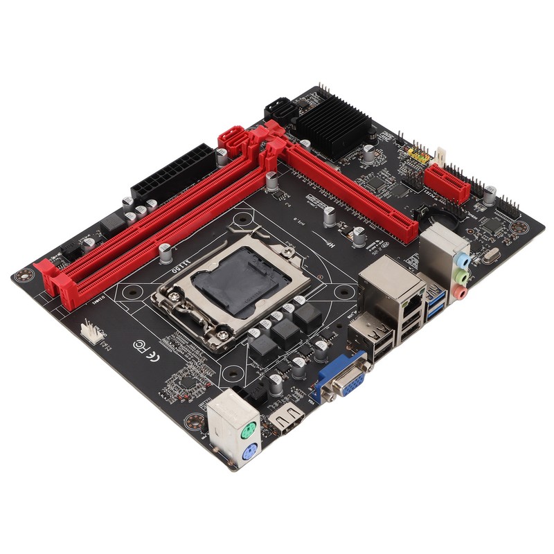 DDR3 Motherboard 1156 Pins Support DDR3 Dual Channel 100M Network
