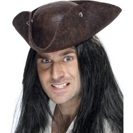Gemz Fancy Dress Pirate Tricorn Hat