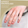 Baluue 8sets Xmas Style Nail Art Decals Snowflake Sweater Patterns