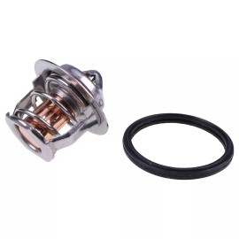 Unbranded Thermostat 19434-73010 With Gasket 16221-73270 for Kubota D1105 D902 V1505 Z482