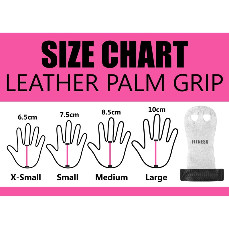 ULTRA FITNESS Kids Children Sizes gymnastic leather palm hand grips