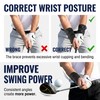 NADUSEP Golf Wrist Brace with Arm Band, Golf Swing Training