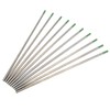 10Pcs TIG Tungsten Electrode WP Green Tip Needles Welding Accessories
