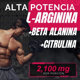 L Arginina 1500mg  Beta Alanina  Citrulina 120 Cp Testo R Vitaminas Hombre - Suplemento Alimenticio - Producto Original de Alta Calidad, Entrega Rápid