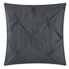 Stratford Park Chev Pintuck 7-Piece Reversible Comforter Bedding Set Grey,