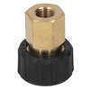 Pressure Washer Adapter Brass Rubber Anti Corrosion G1/4in to M22