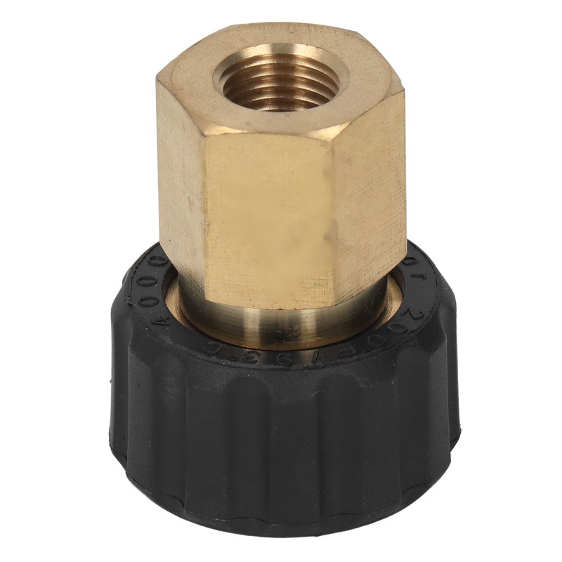 Pressure Washer Adapter Brass Rubber Anti Corrosion G1/4in to M22