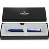 Sheaffer 100 Glossy Blue Lacquer Ballpoint Pen with Polished Chrome