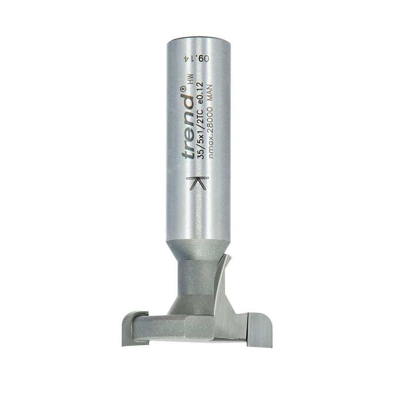 Trend Professional Slat Wall Router Cutter Bit, 1/2 Inch Shank,